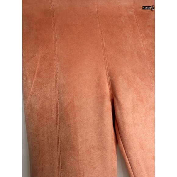 Guess Kids Girl Velvet Pull On Pants, Orange size 7 MSRP $49 - Picture 5 of 11